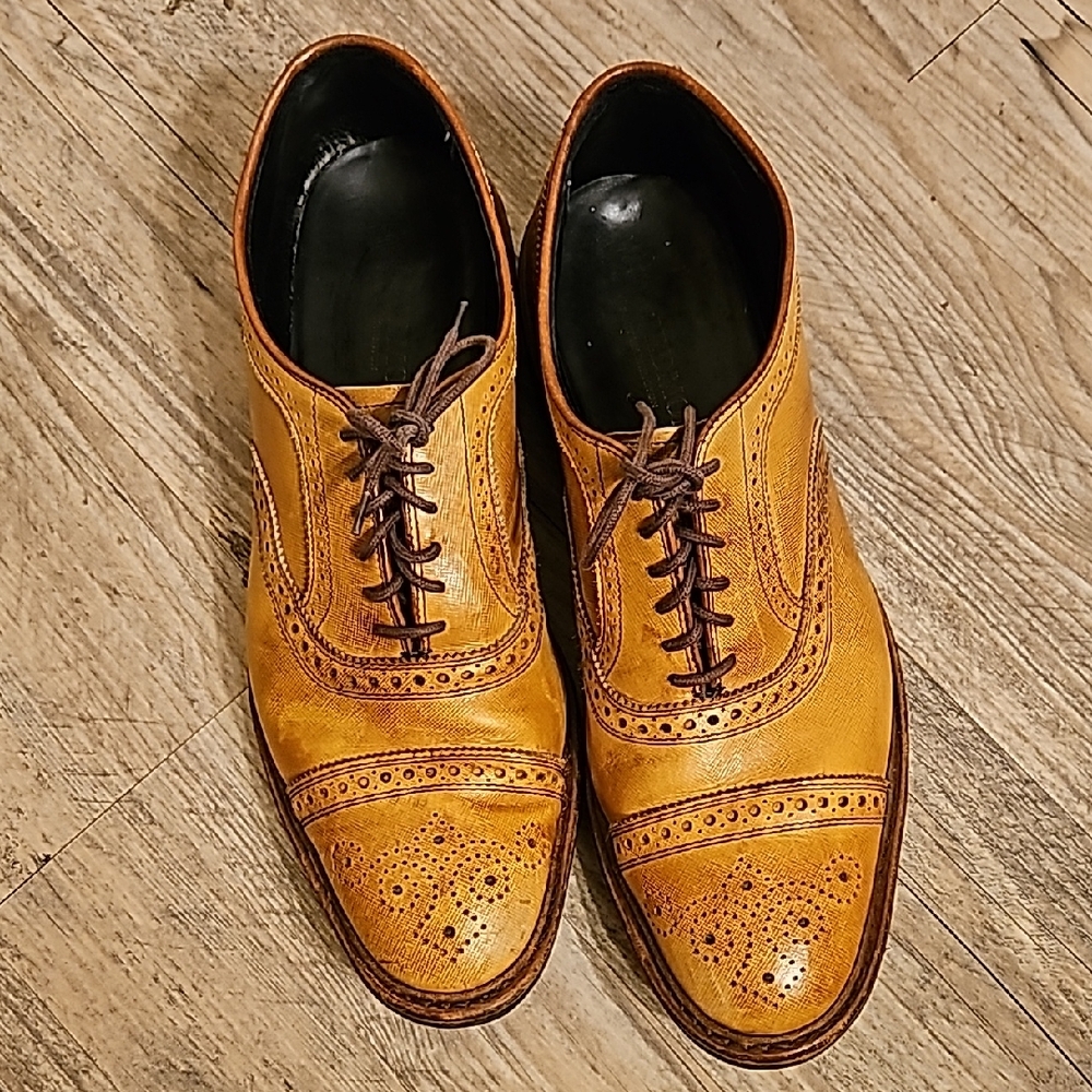Allen Edmonds Brown Brogue Oxfords